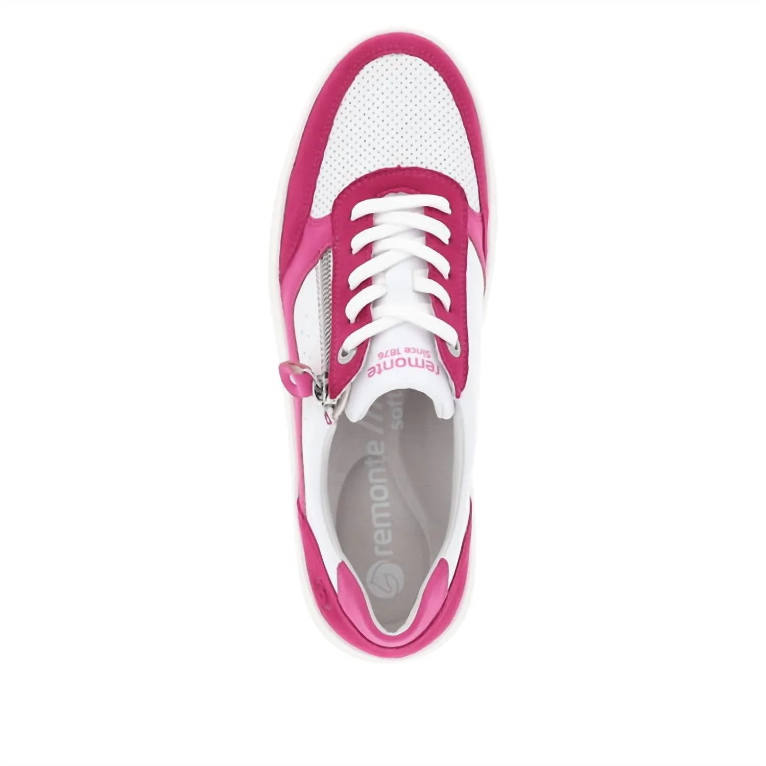Women's Kendra Sneakers In Fuchsia/white