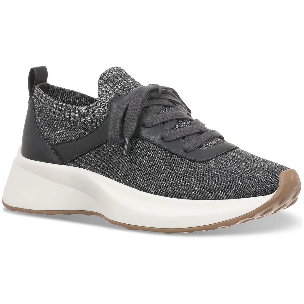 Womens Knit Man Made Casual and Fashion Sneakers