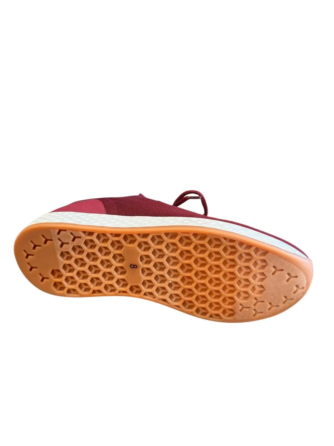 Women's Lace-Up Sneaker In Wine