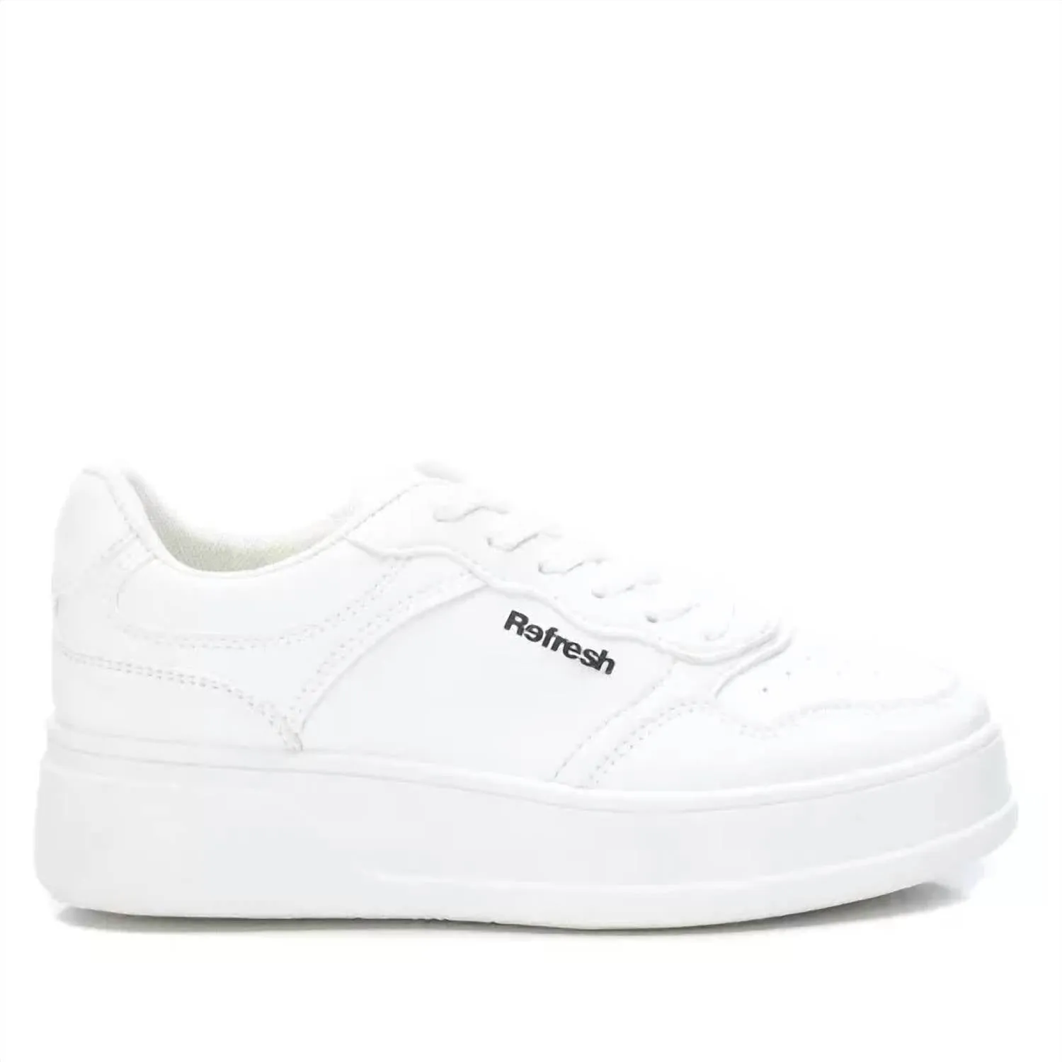 Women's Lace-Up Sneakers In White
