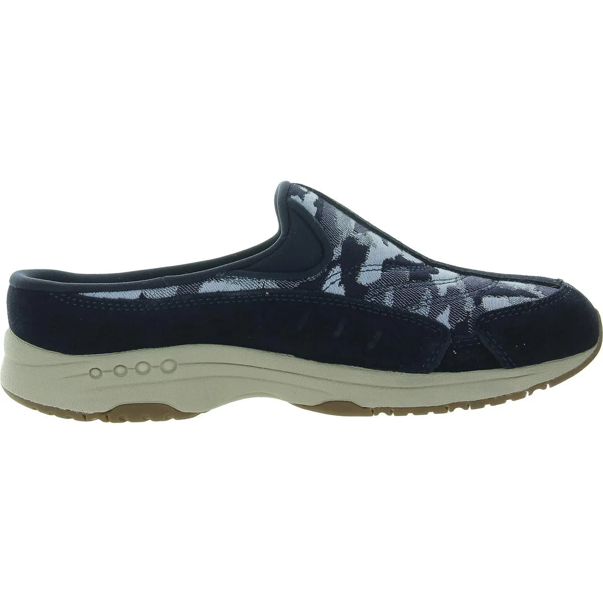 Womens Laceless Leather Slip-On Sneakers