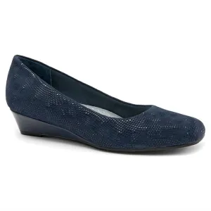 Women's Lauren 3D Patent Suede Shoes In Navy