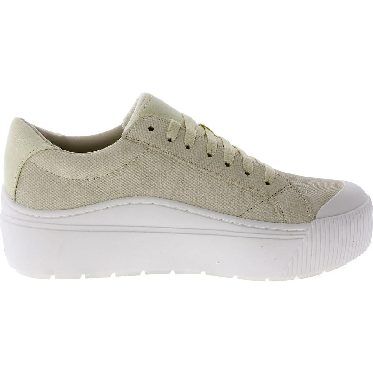 Womens Leather Flatform Casual And Fashion Sneakers