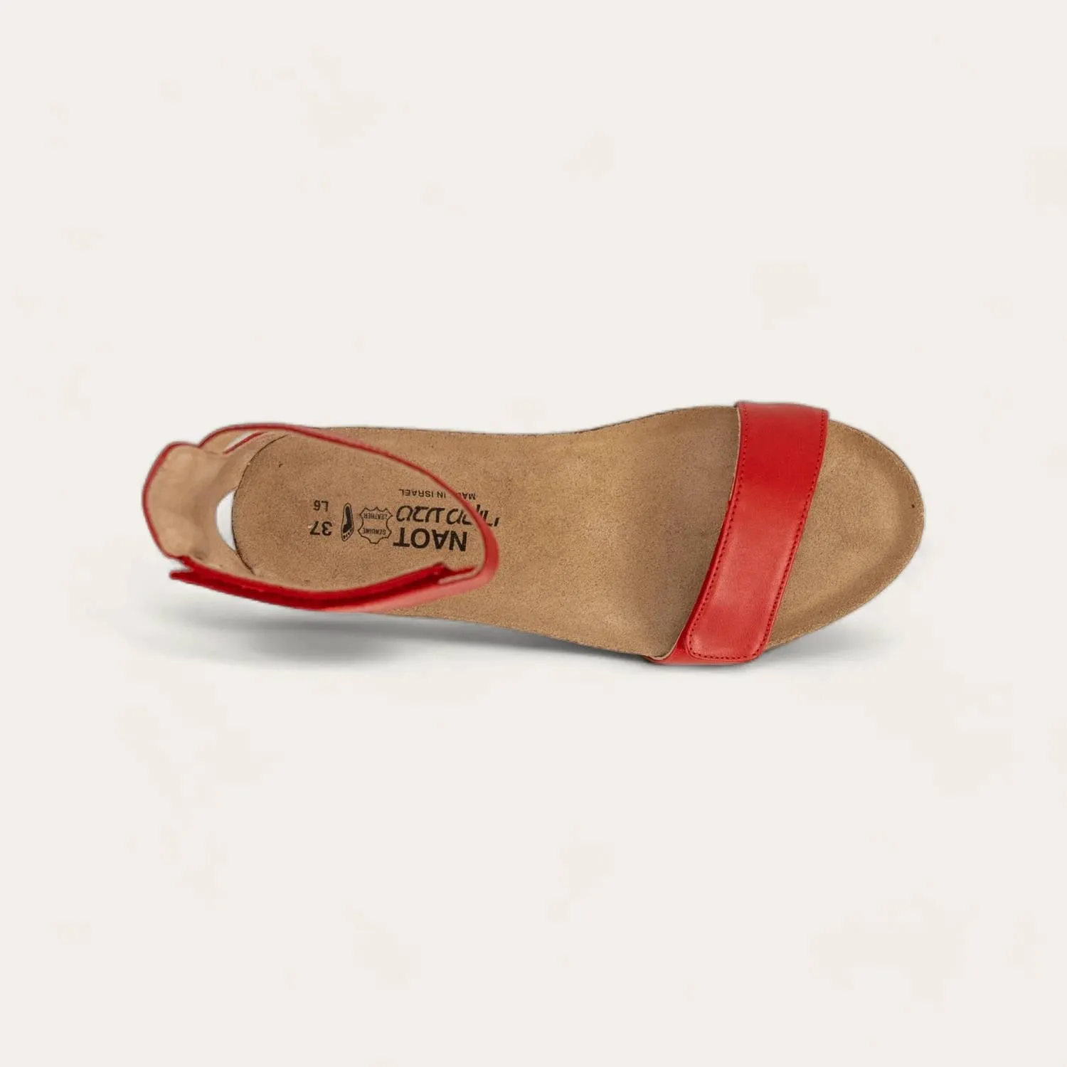 Women's Mermaid Sandals - Medium In Kiss Red