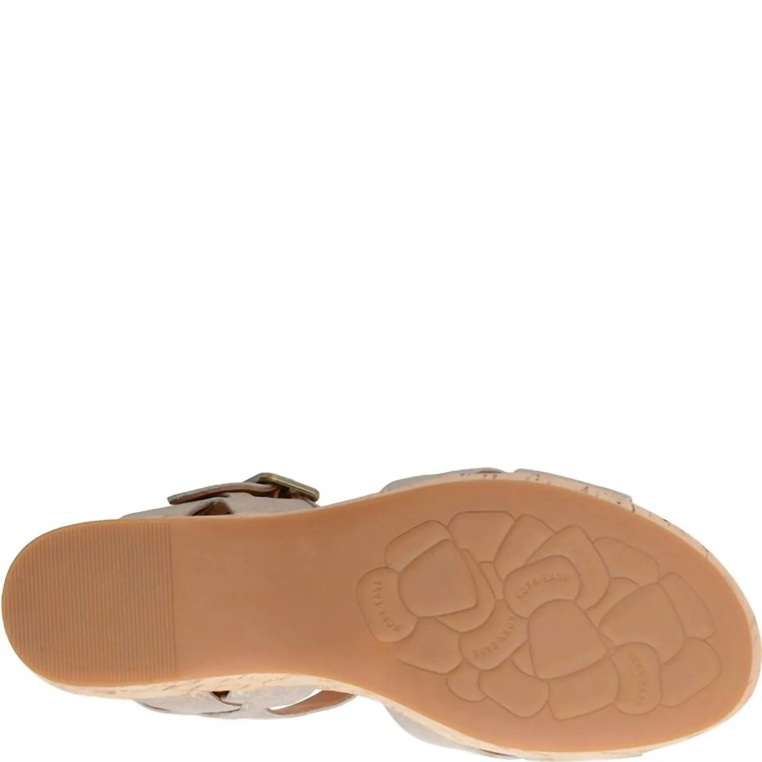 Women's Myrna Ankle Strap Sandal In Soft Gold Metallic