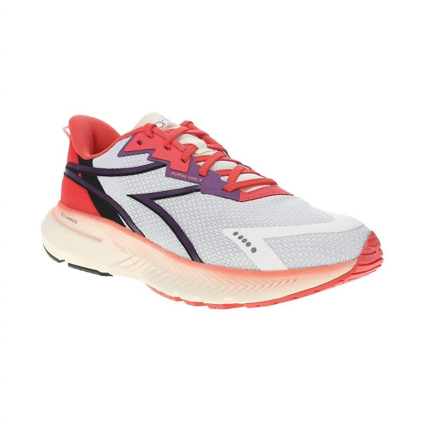 Women's Mythos Volo 4 Shoes In White/cayenne/sunset Purple