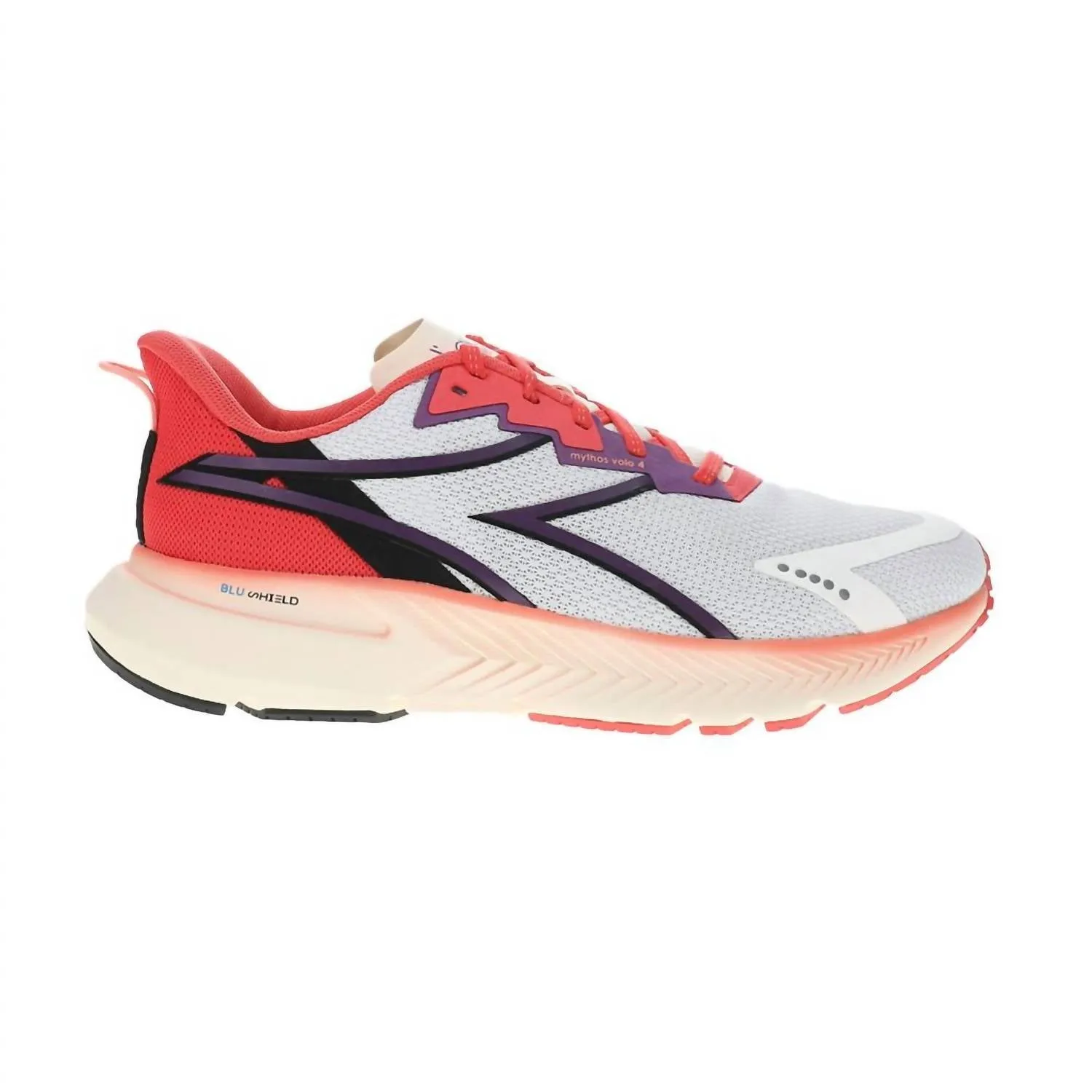 Women's Mythos Volo 4 Shoes In White/cayenne/sunset Purple