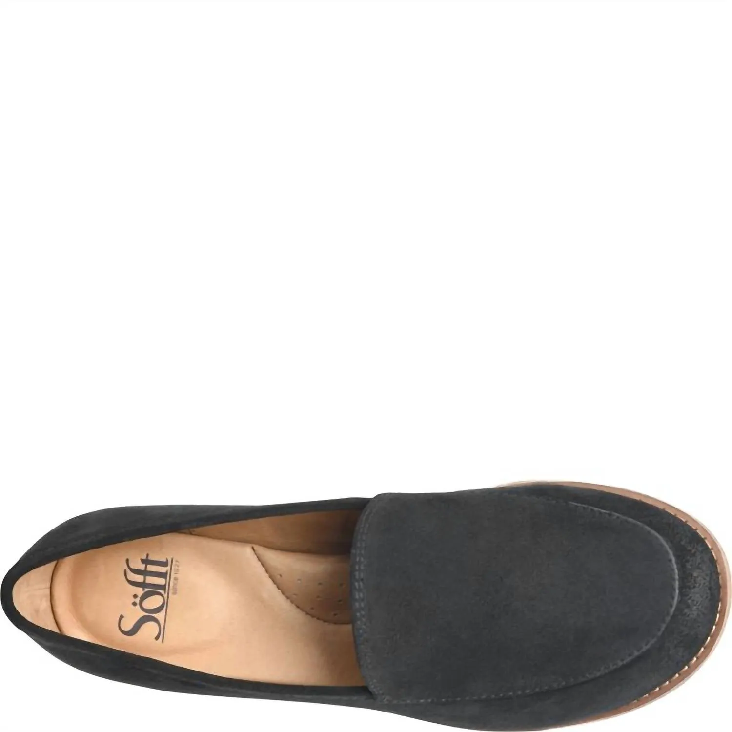 Women's Napoli Loafer In Black Suede