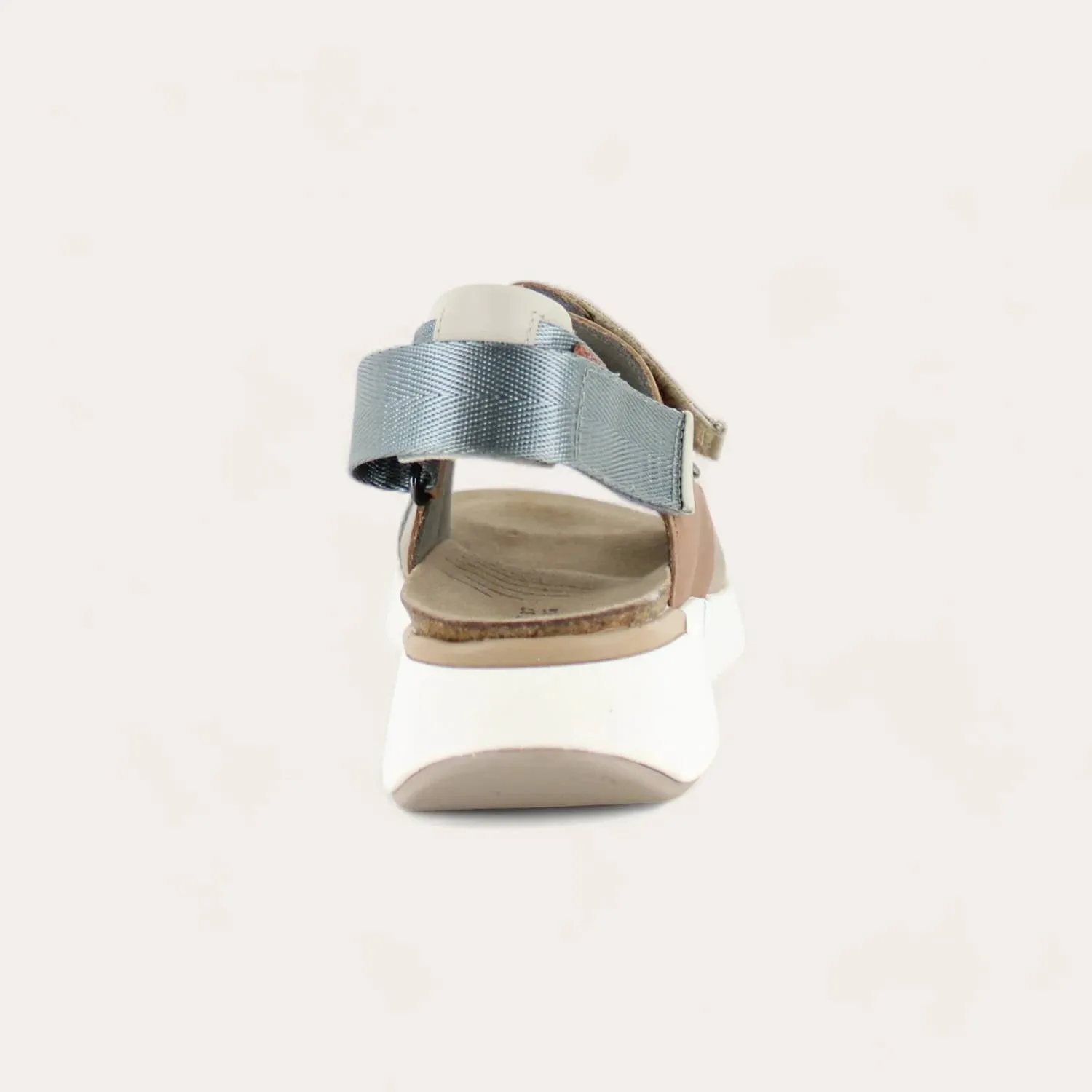 Women's Odyssey Sandals - Medium In Arizona Tan / Latte Brown / Soft Ivory