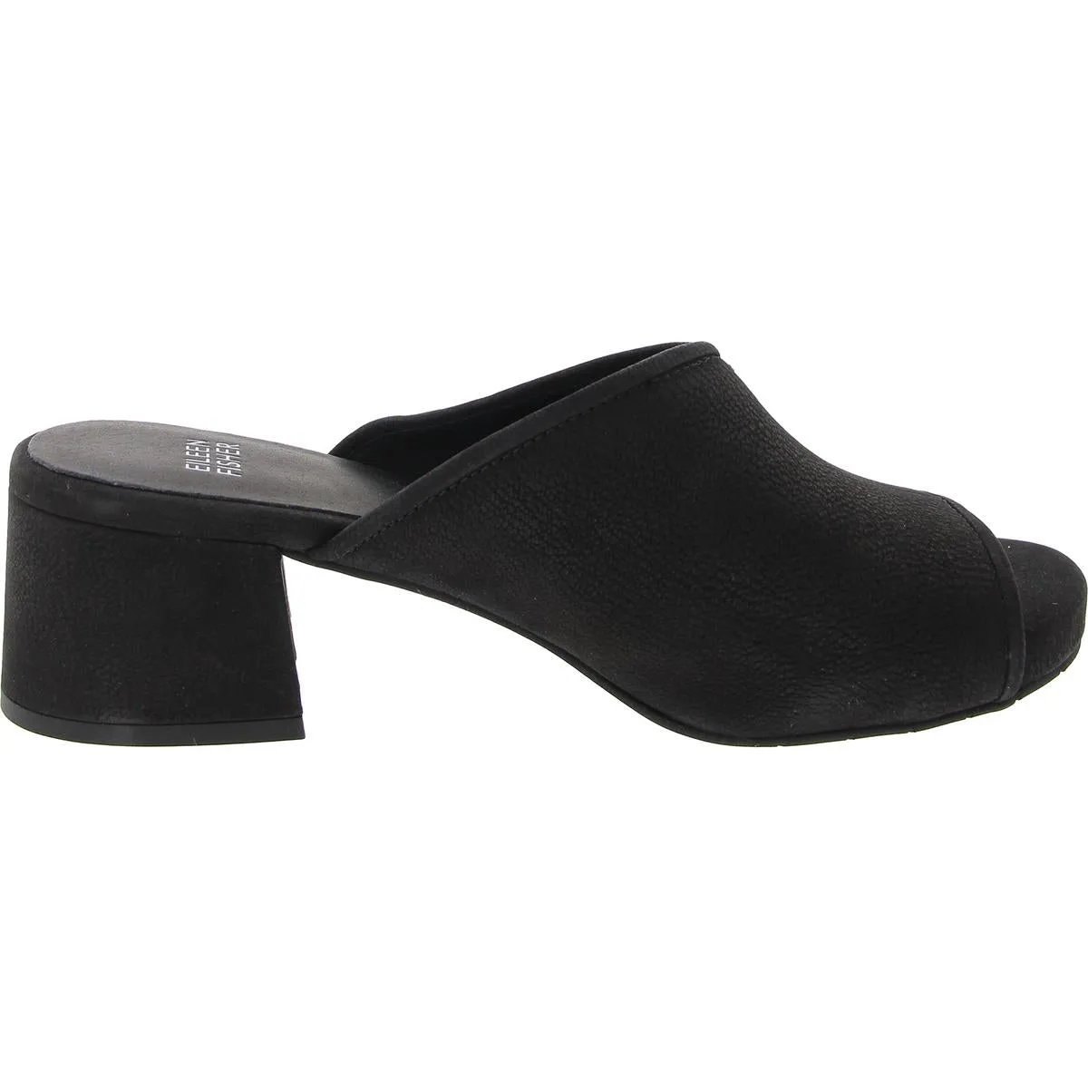 Womens Open Back Block Heels