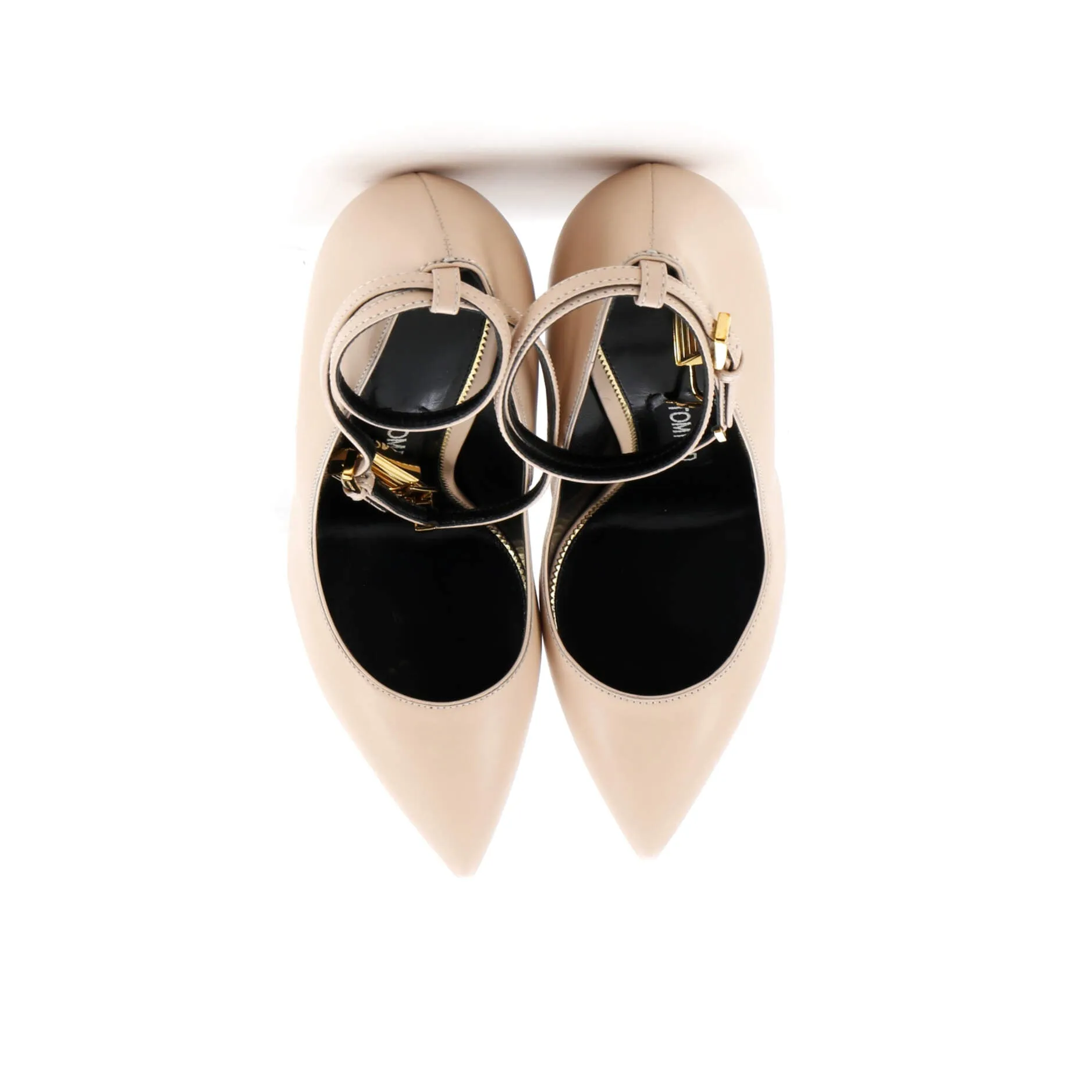 Women's Padlock Pumps Leather