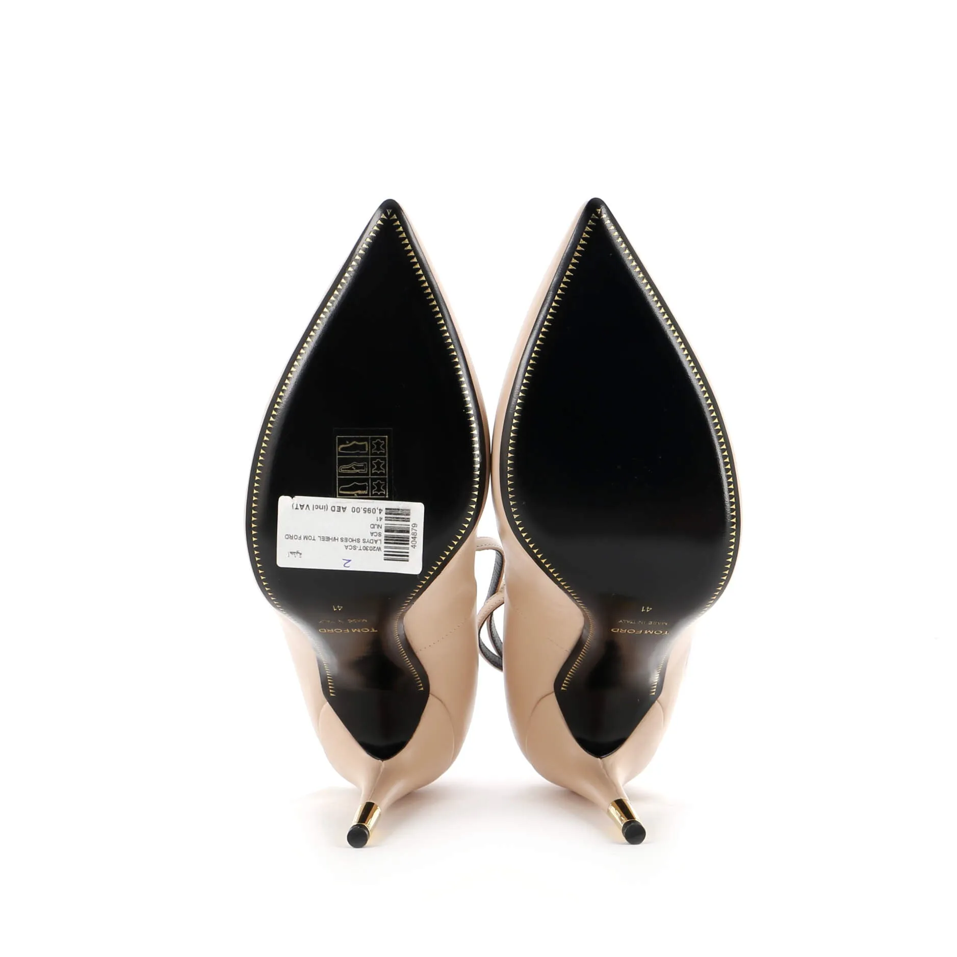 Women's Padlock Pumps Leather