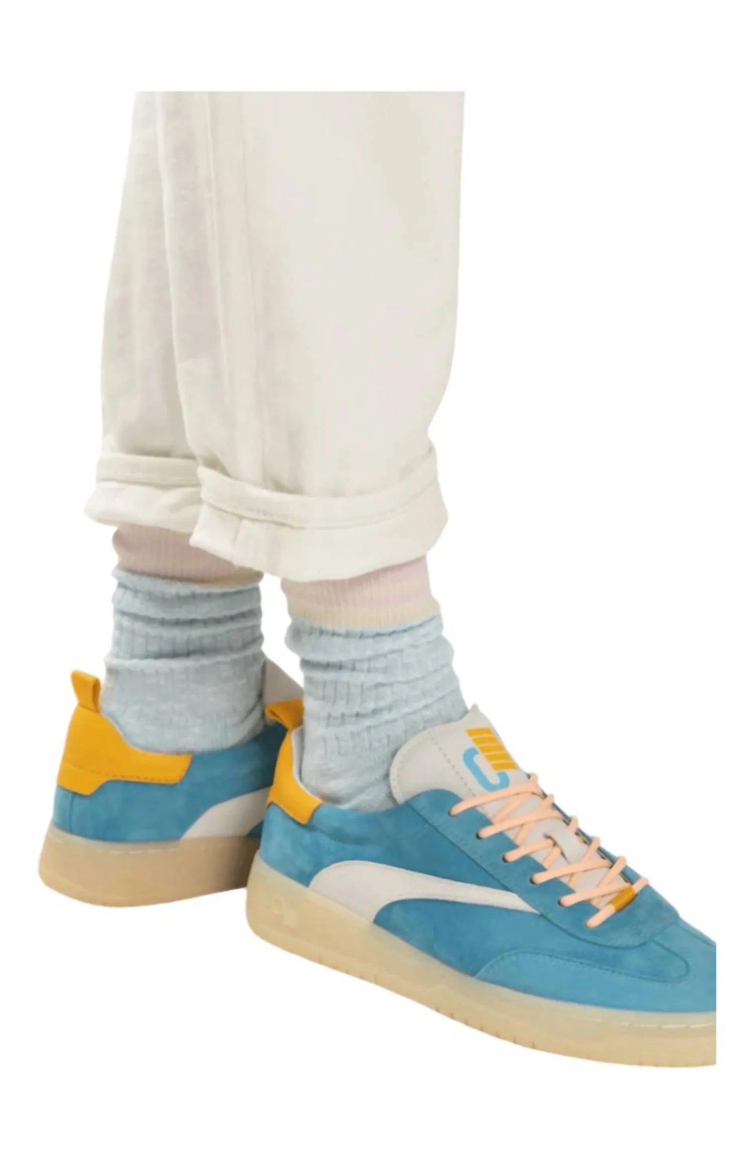 Women's Panama Sneaker In Adriatic Blue