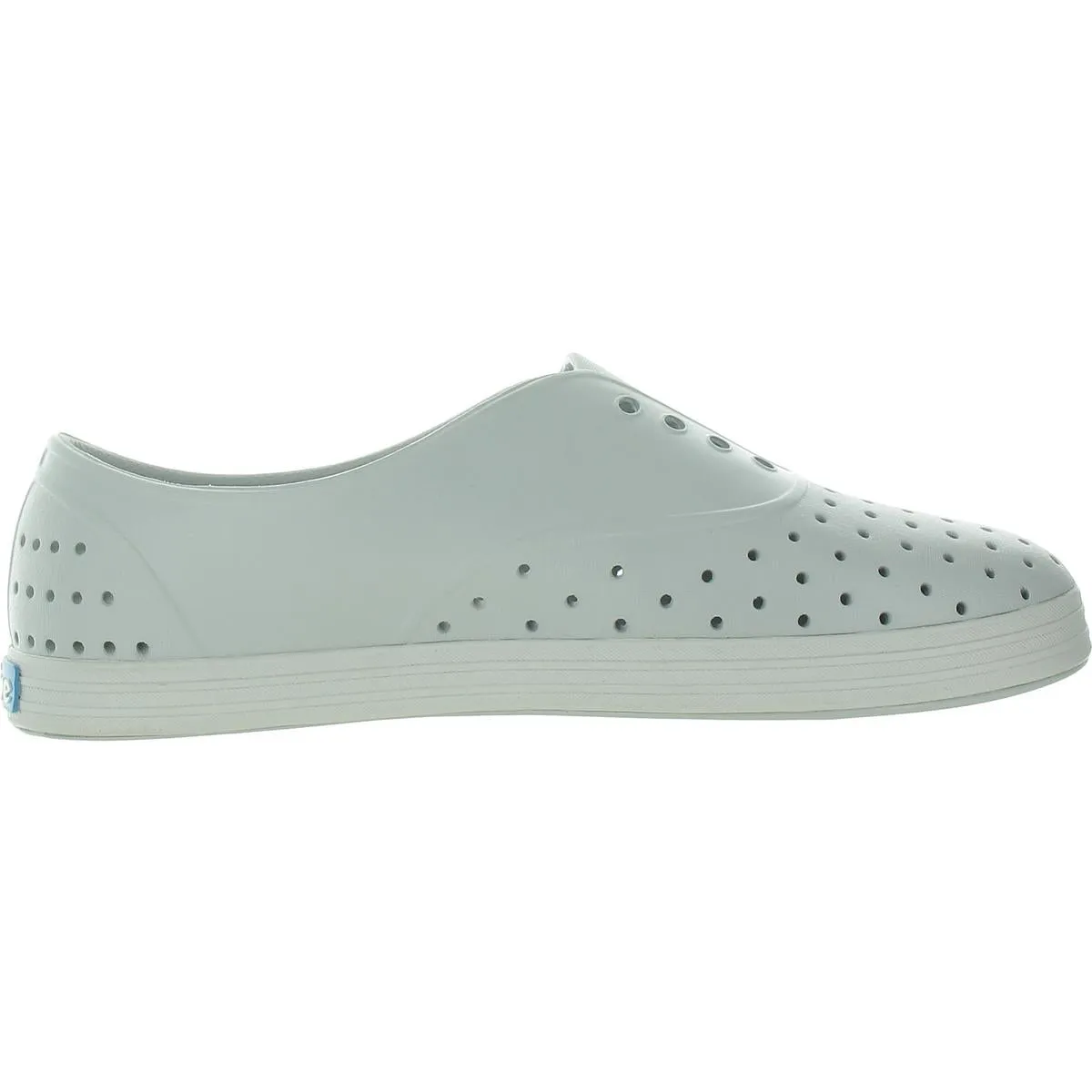 Womens Perforated Manmade Slip-On Sneakers