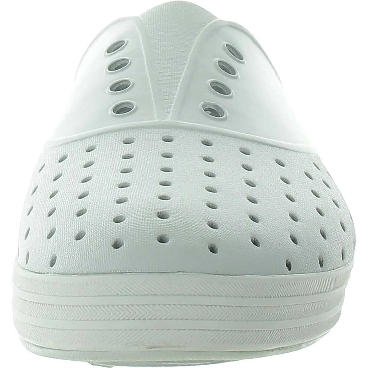 Womens Perforated Manmade Slip-On Sneakers