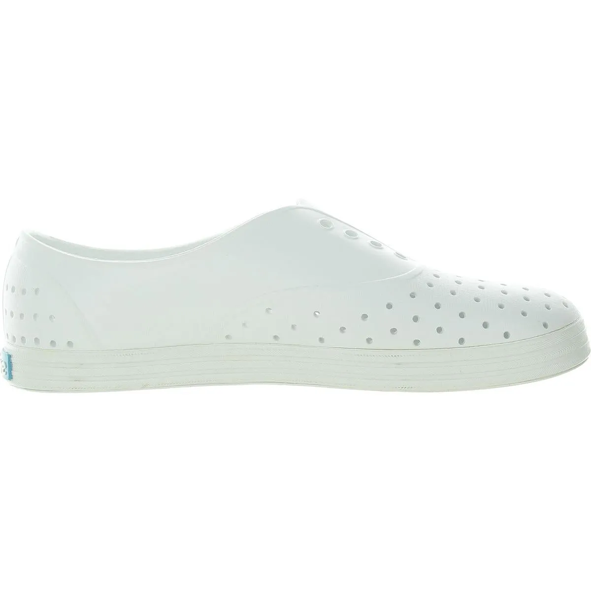 Womens Perforated Manmade Slip-On Sneakers