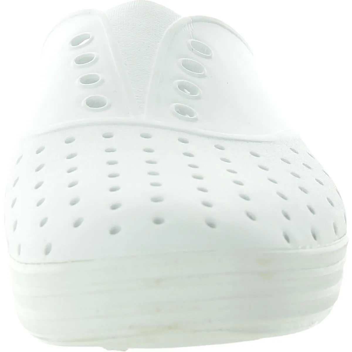 Womens Perforated Manmade Slip-On Sneakers