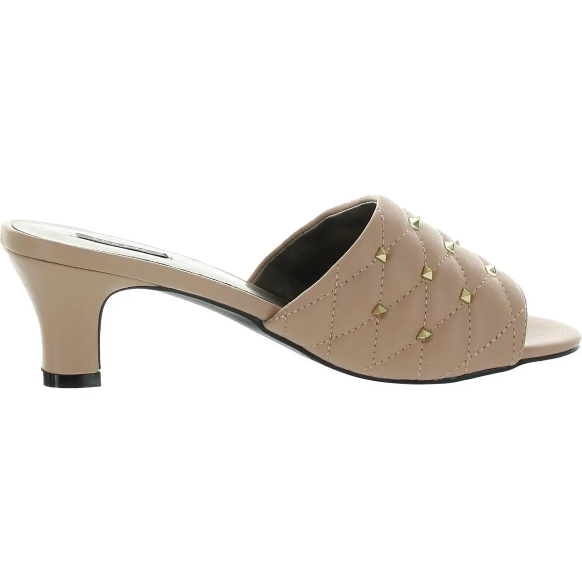 Womens Quilted Man Made Heels