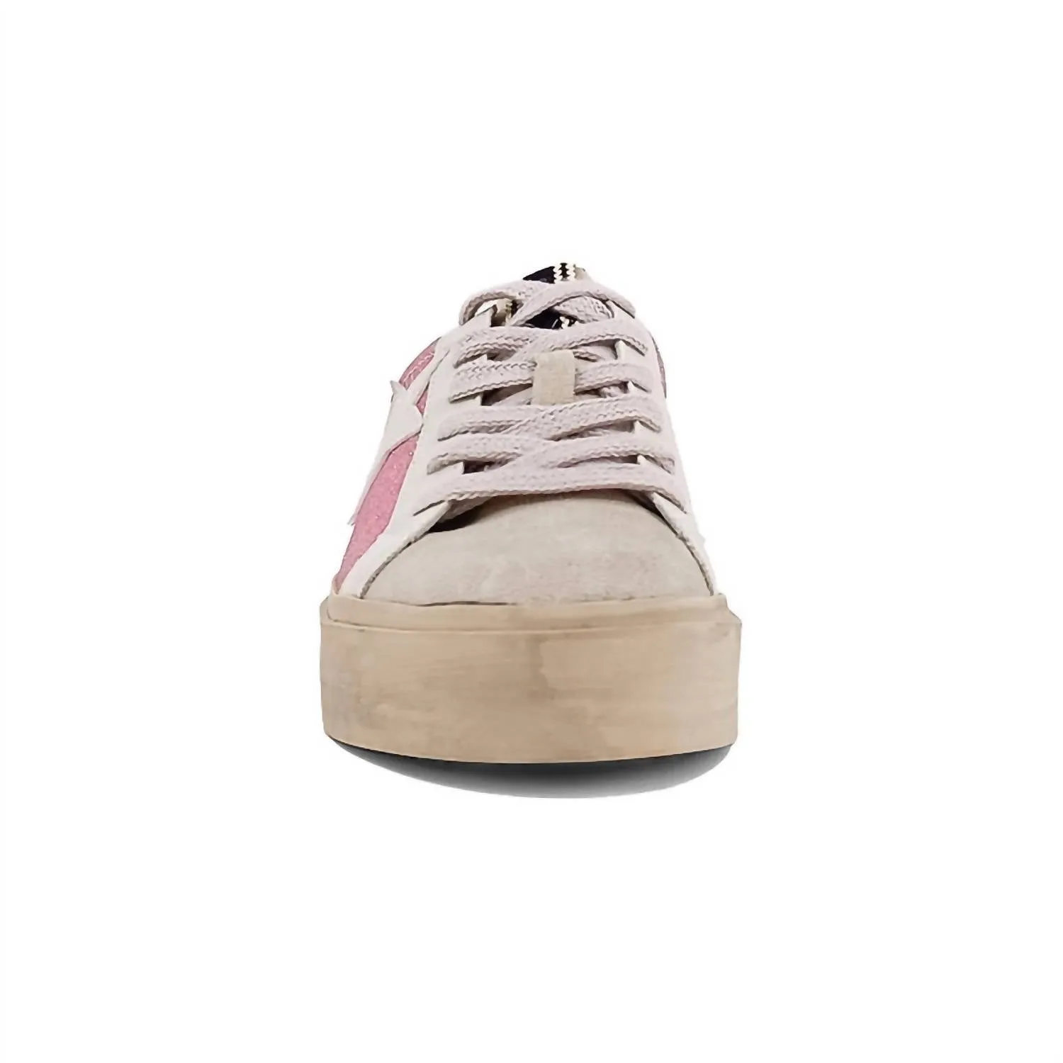 Women's Reba Sneakers In Pink Glitter