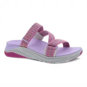 Women's Rosette Sandal In Fuchsia Multi