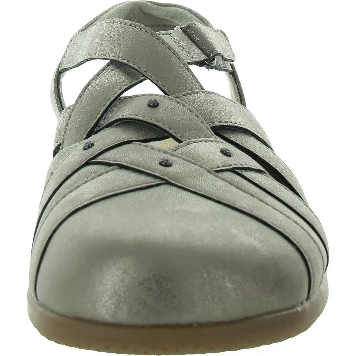 Womens Shimmer Ankle Strap