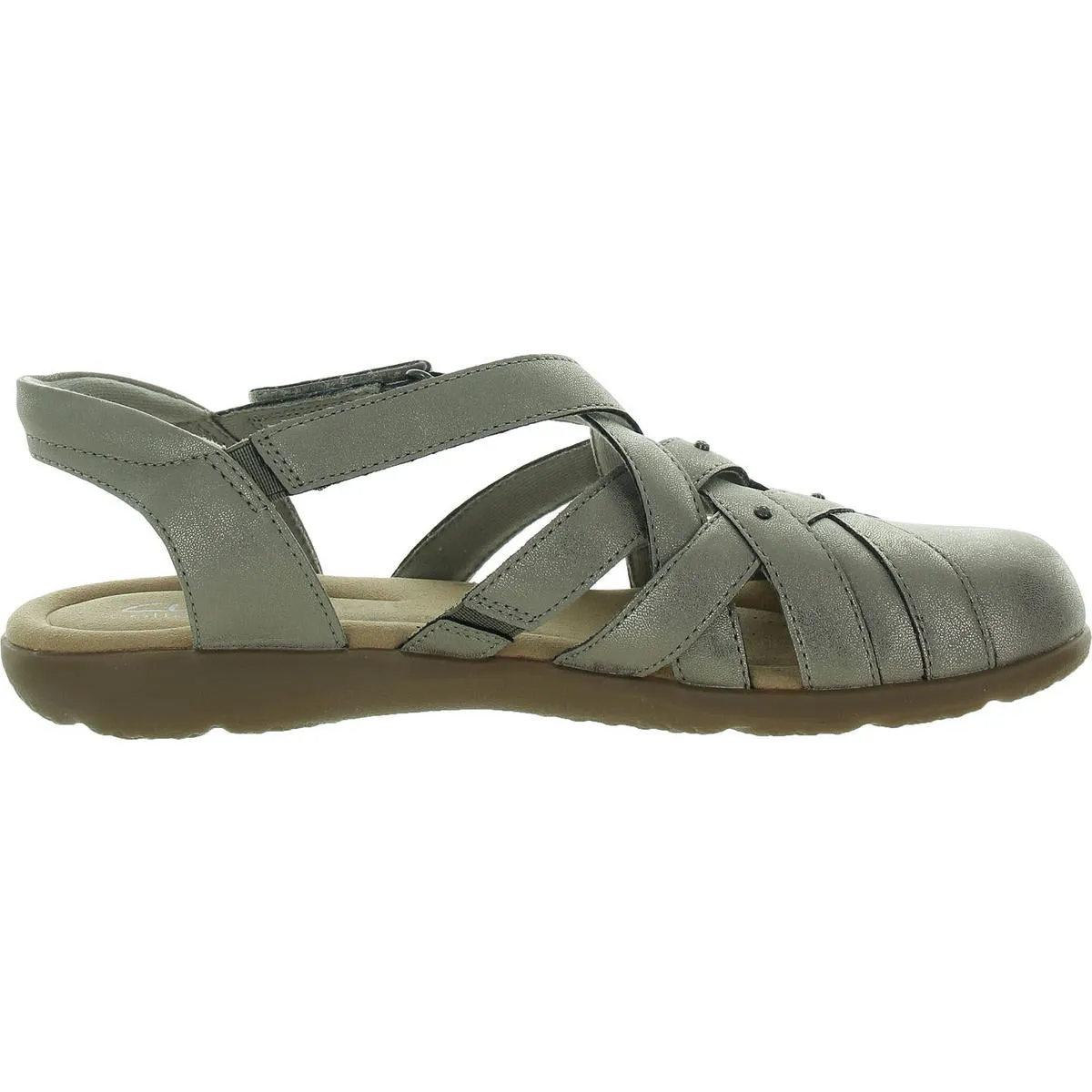 Womens Shimmer Ankle Strap