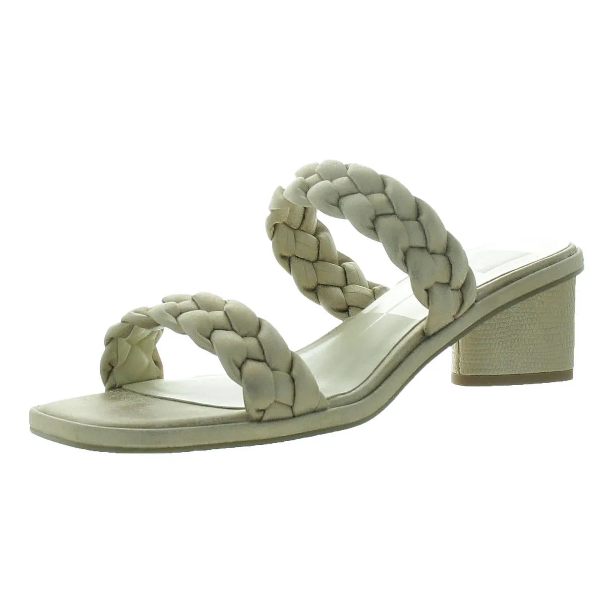 Womens Shimmer Man Made Kitten Heels
