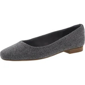 Womens Shimmer Manmade Flat Shoes