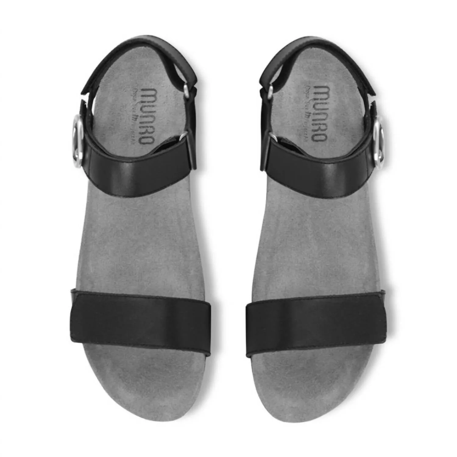 Women's Sintra Wedge Sandal In Black Calf Leather