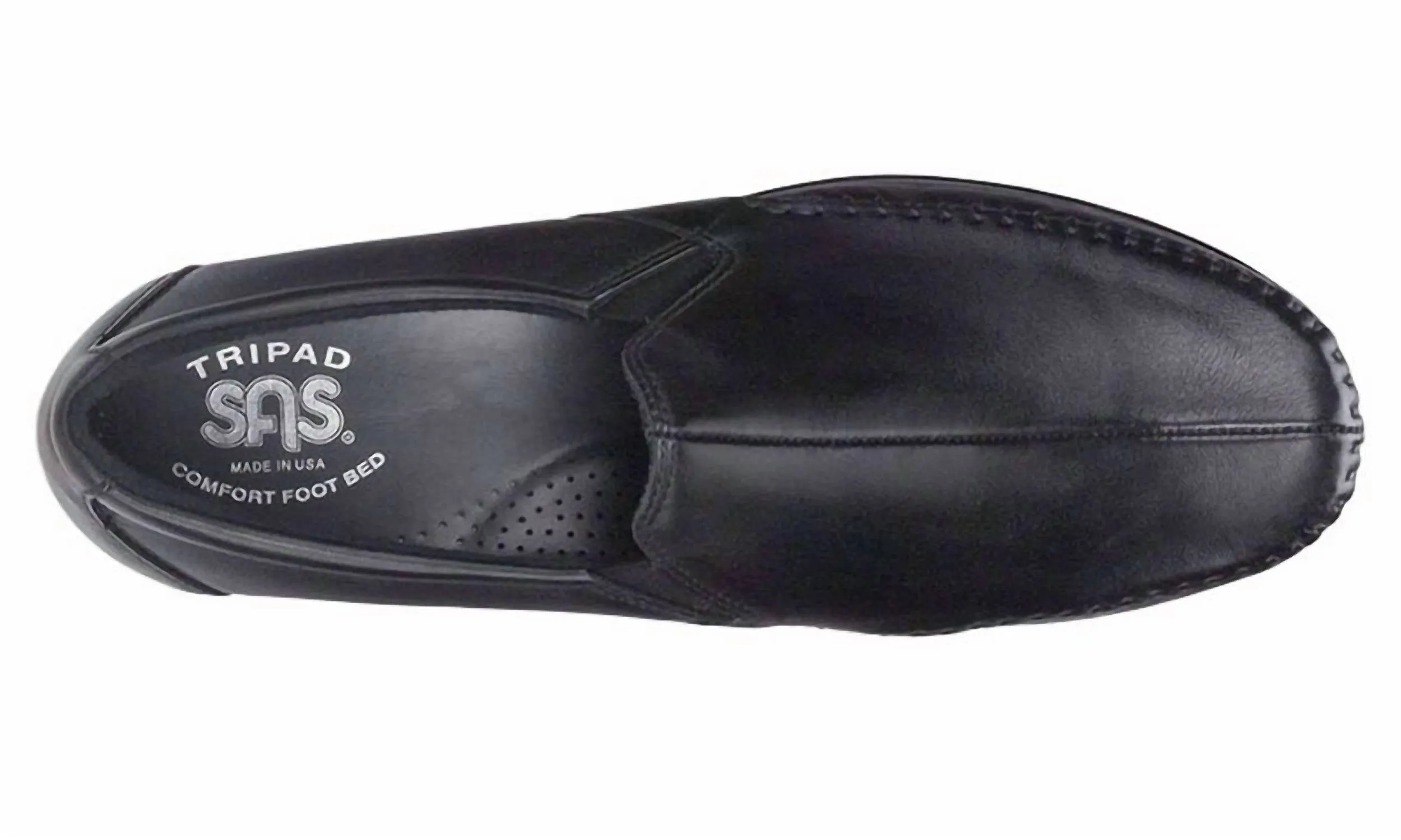 Women's Slip On Loafer - Medium In Black