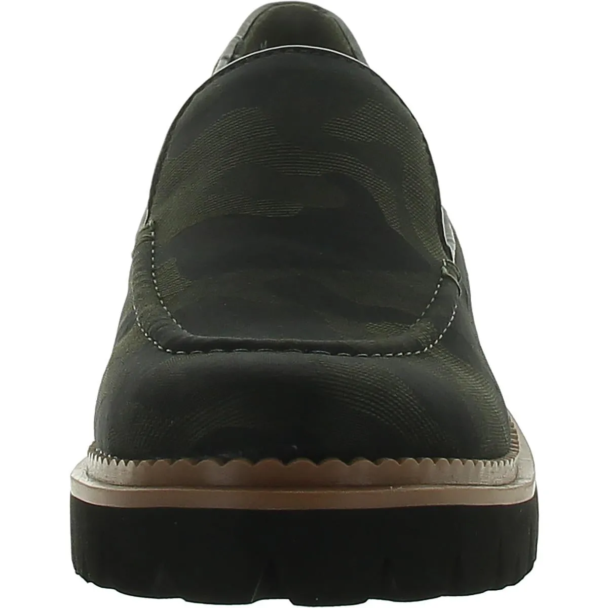 Womens Slip On Round Toe Loafers