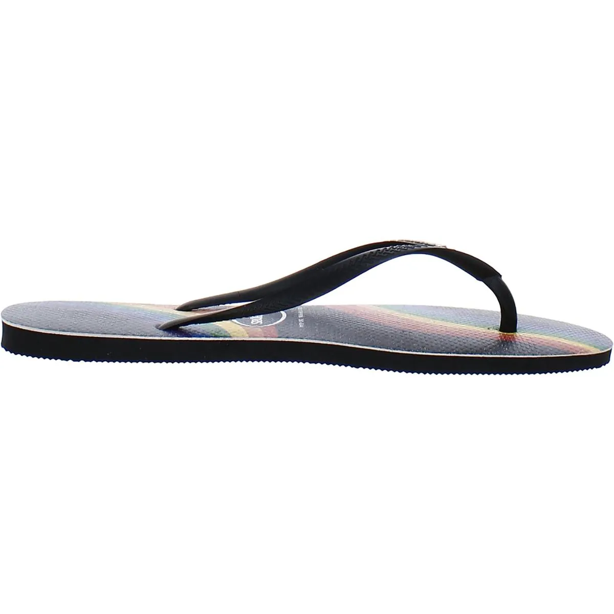 Womens Slip On Shimmer Flip-Flops