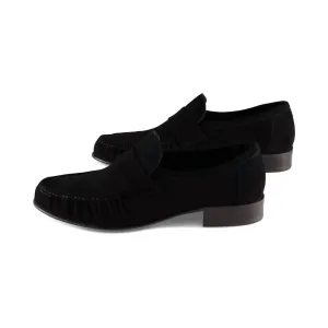 Women's Societies Loafers In Black Suede