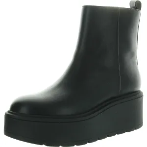 Womens Solid Ankle Boots