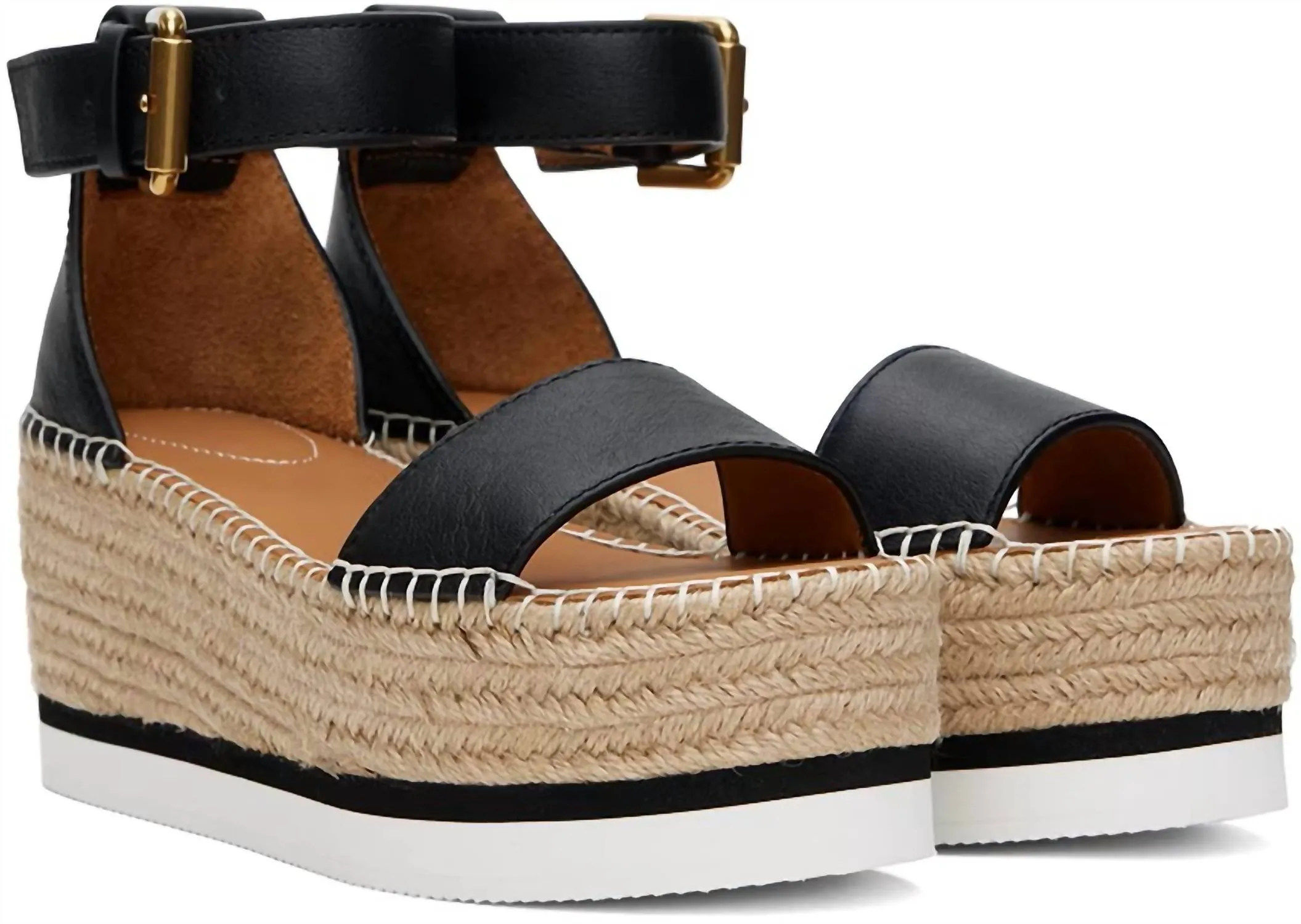 Women's Splash Espadrille In Black
