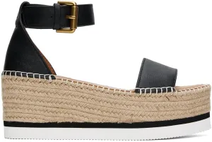Women's Splash Espadrille In Black