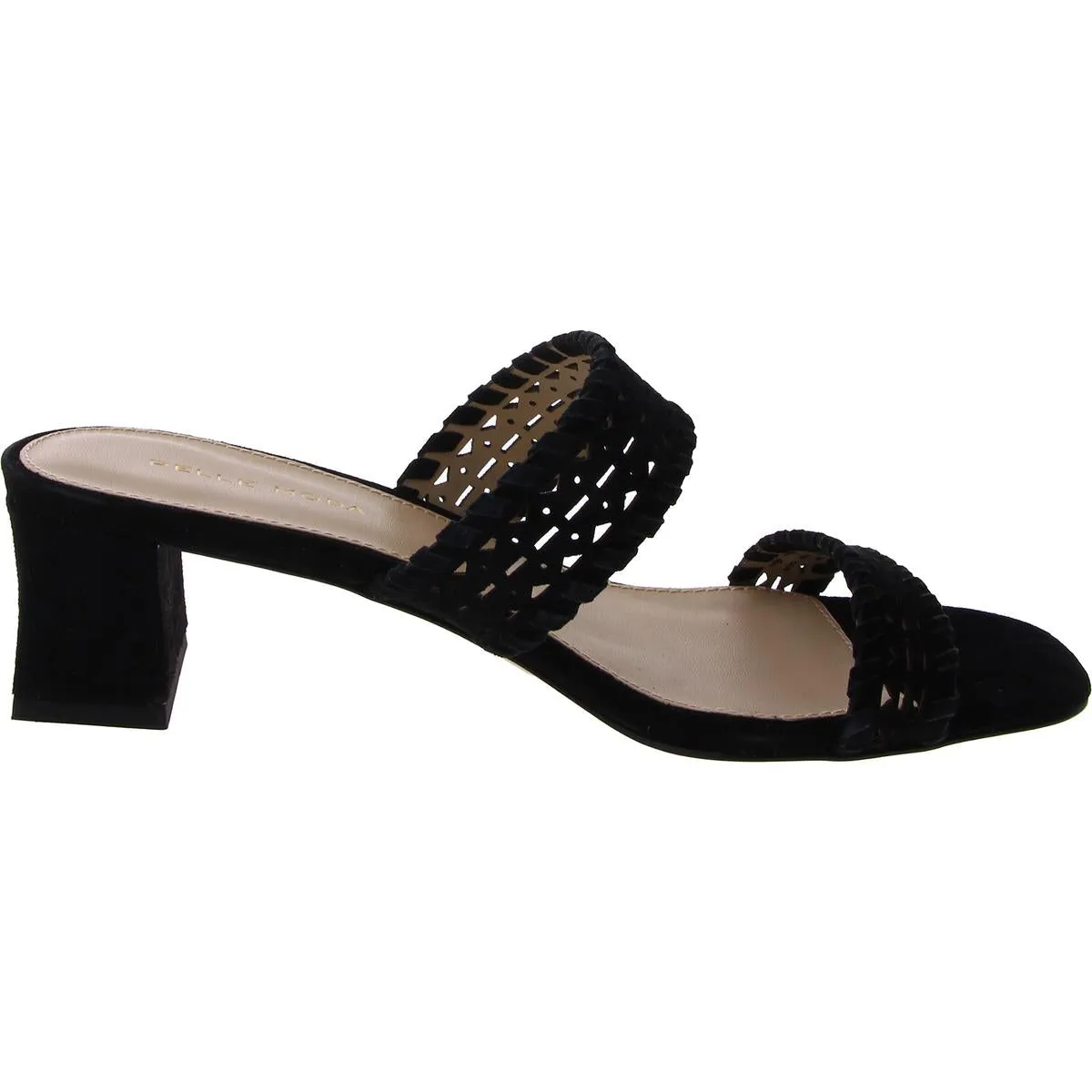 Womens Suede Dressy Slide Sandals