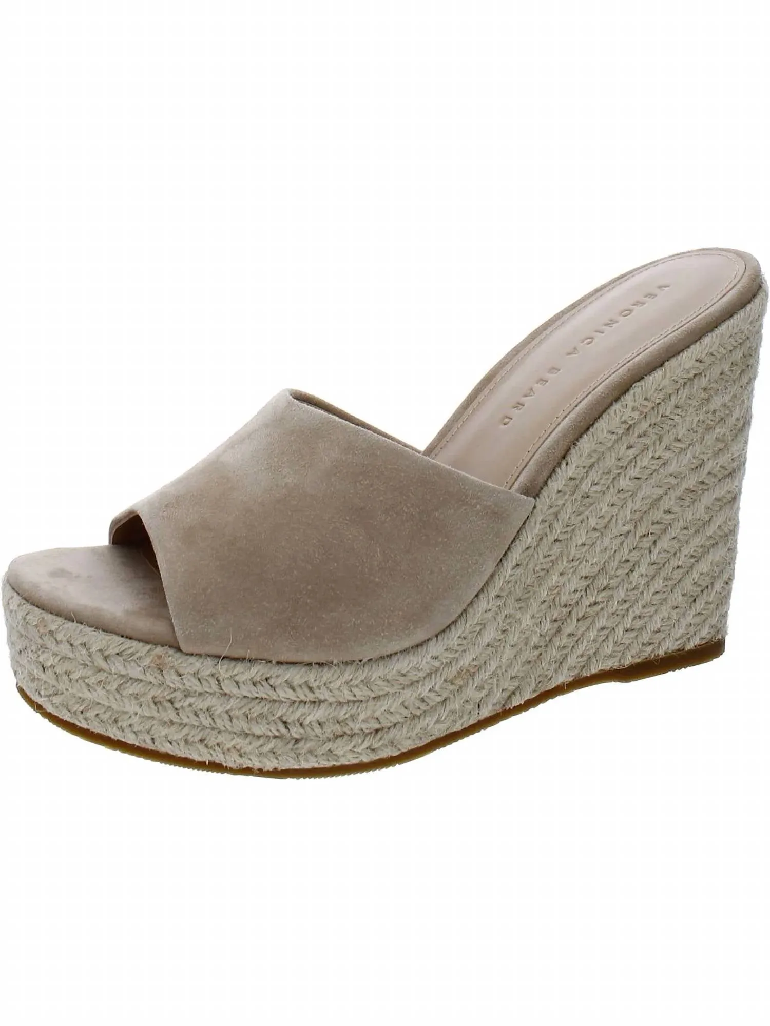 Women's Suede Espadrilles In Tan