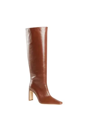 Women's Wally High Heel Boot In Cacao