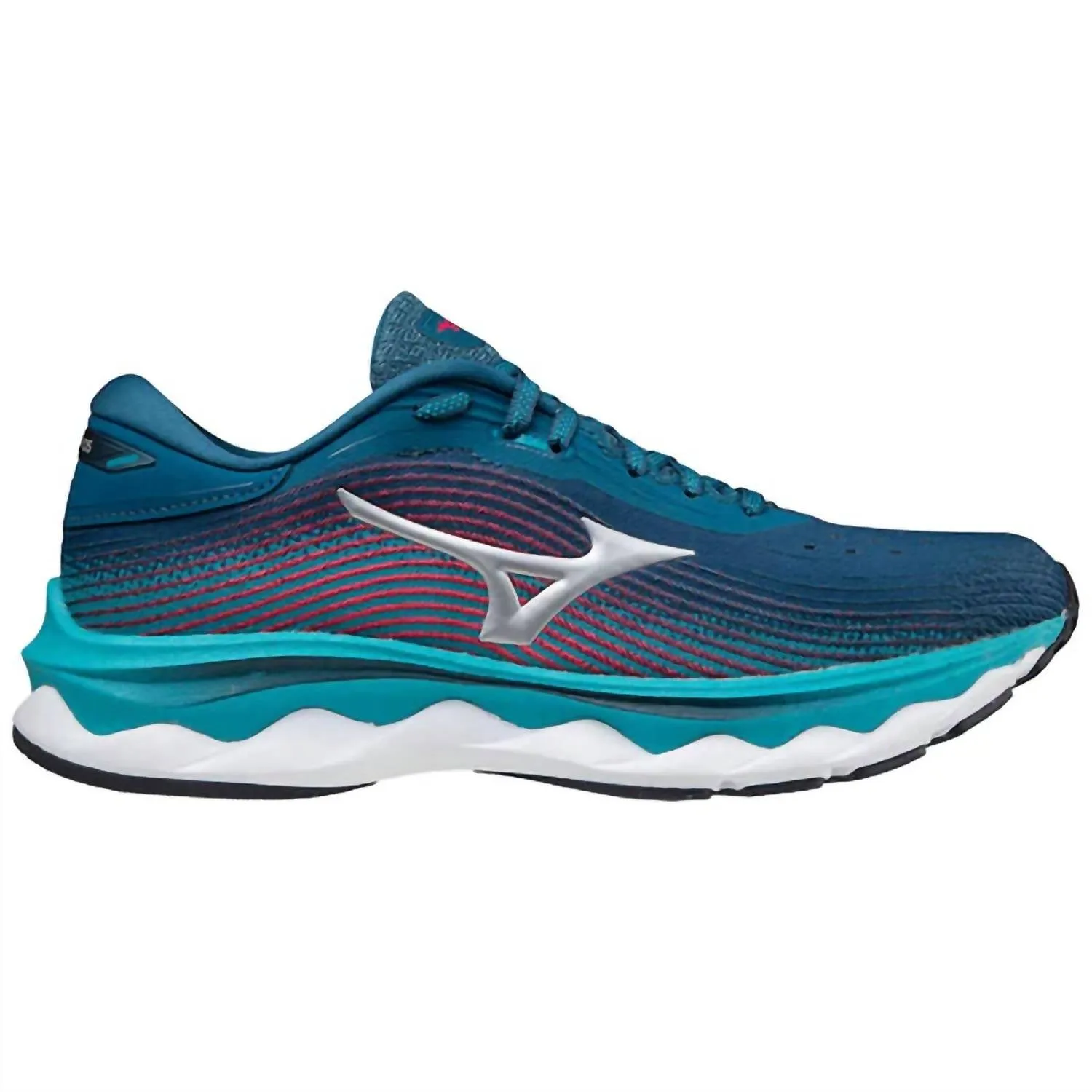 Women's Wave Sky 5 Running Shoes In Legion Blue,silver