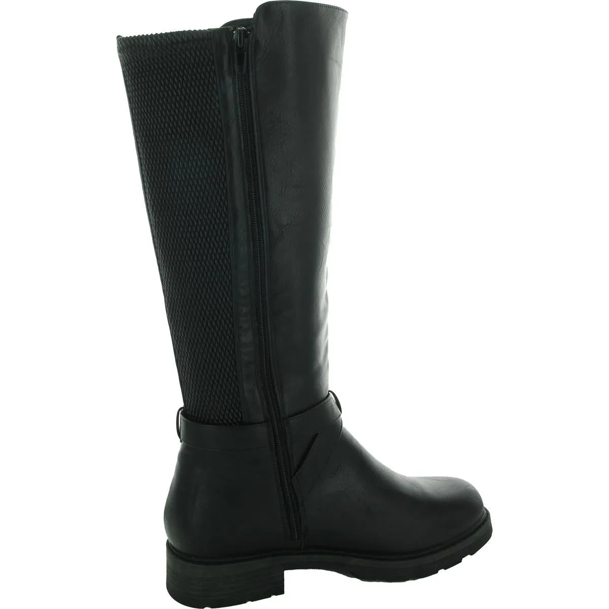 Womens Zipper Knee-High Boots