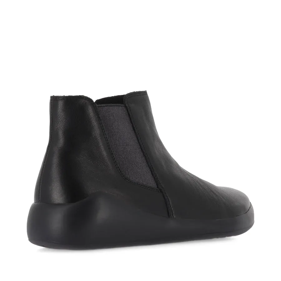 YUMBA XW - BLACK-BLACK METALLIC LEATHER