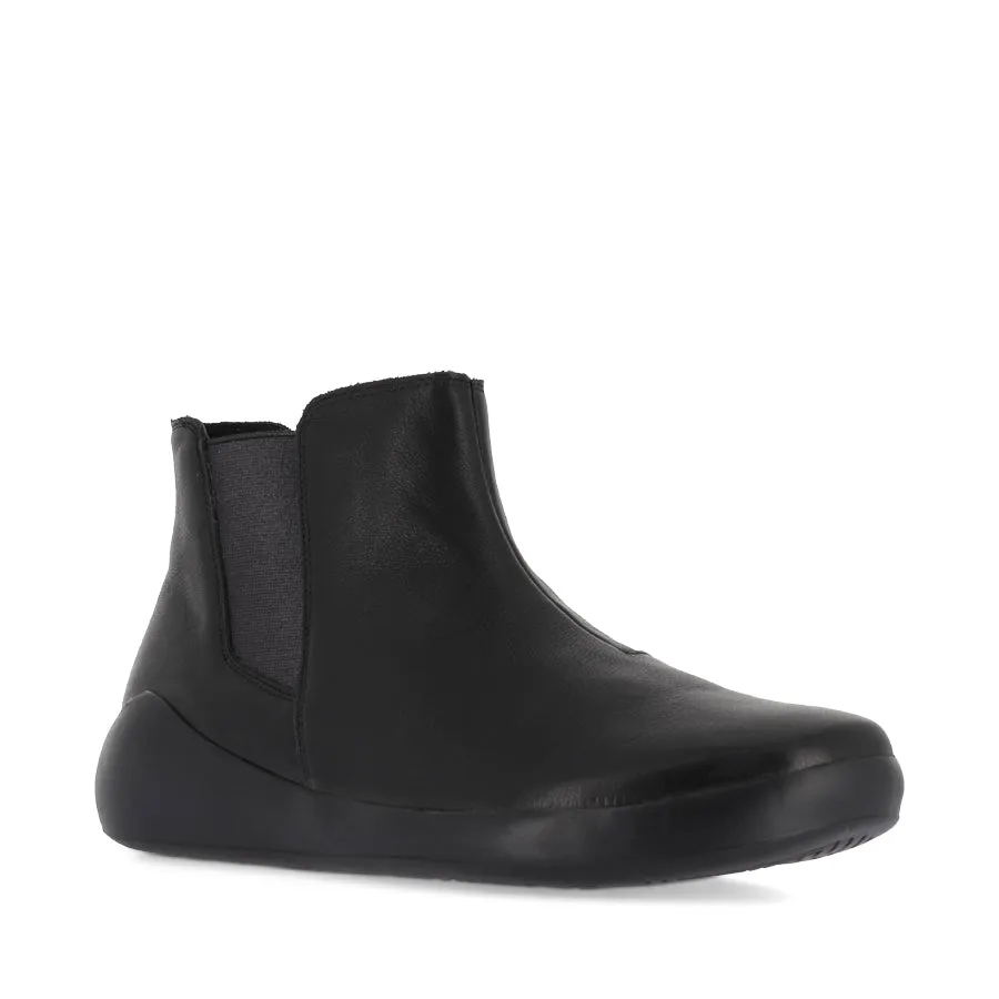 YUMBA XW - BLACK-BLACK METALLIC LEATHER