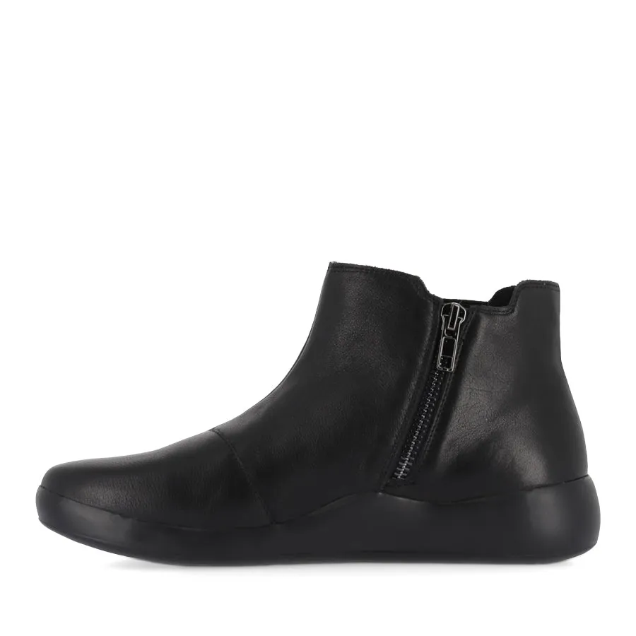 YUMBA XW - BLACK-BLACK METALLIC LEATHER