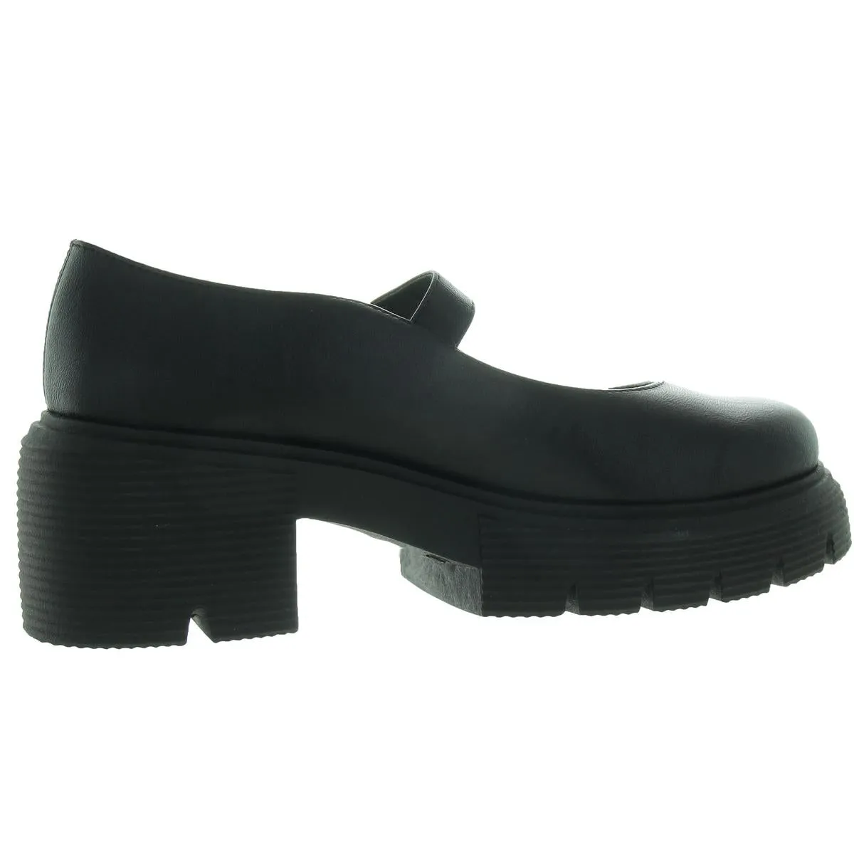 Zarynn Womens Adjustable Faux Leather Mary Janes