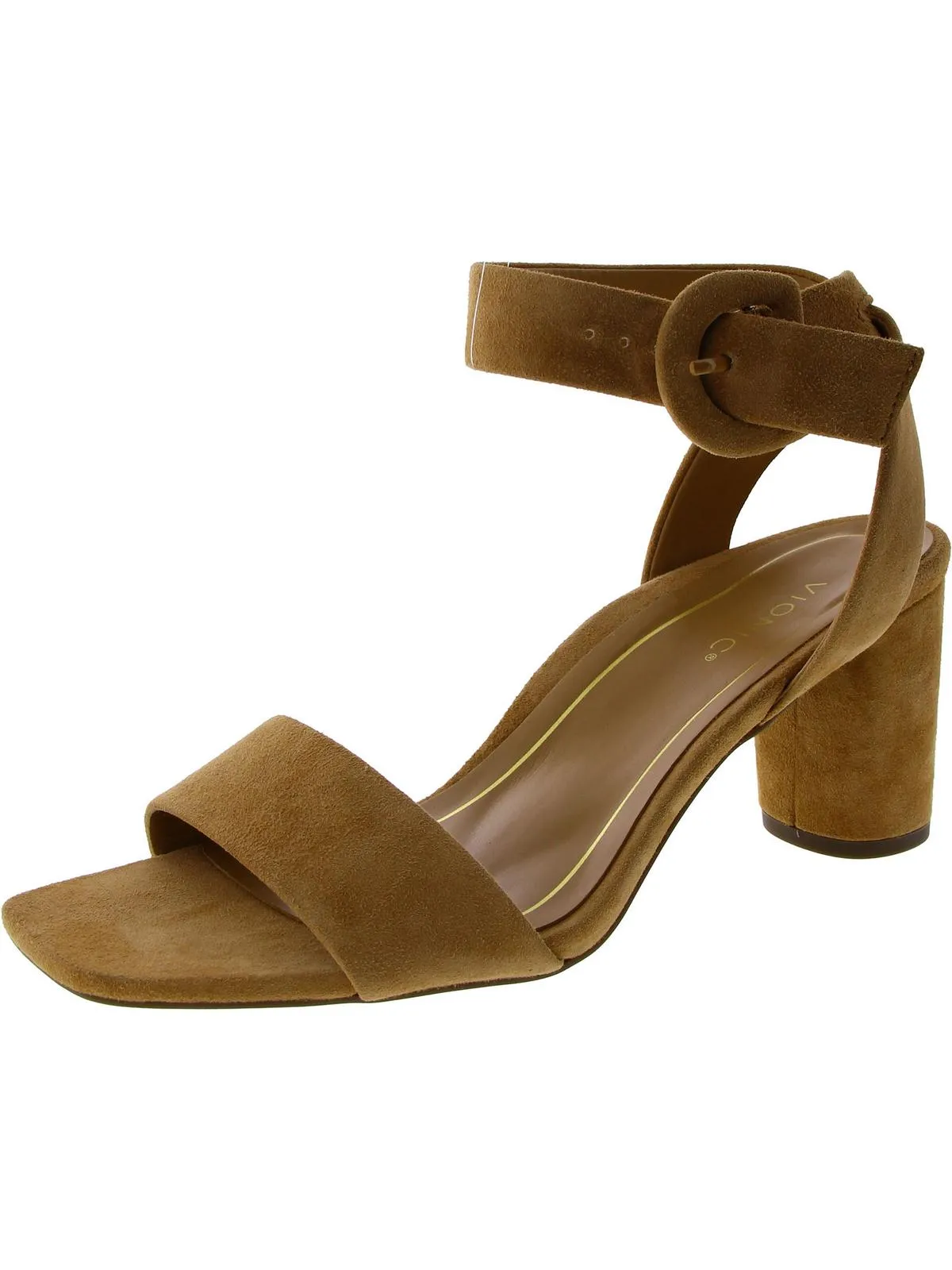 ZINFANDEL Womens Leather Square toe Ankle Strap